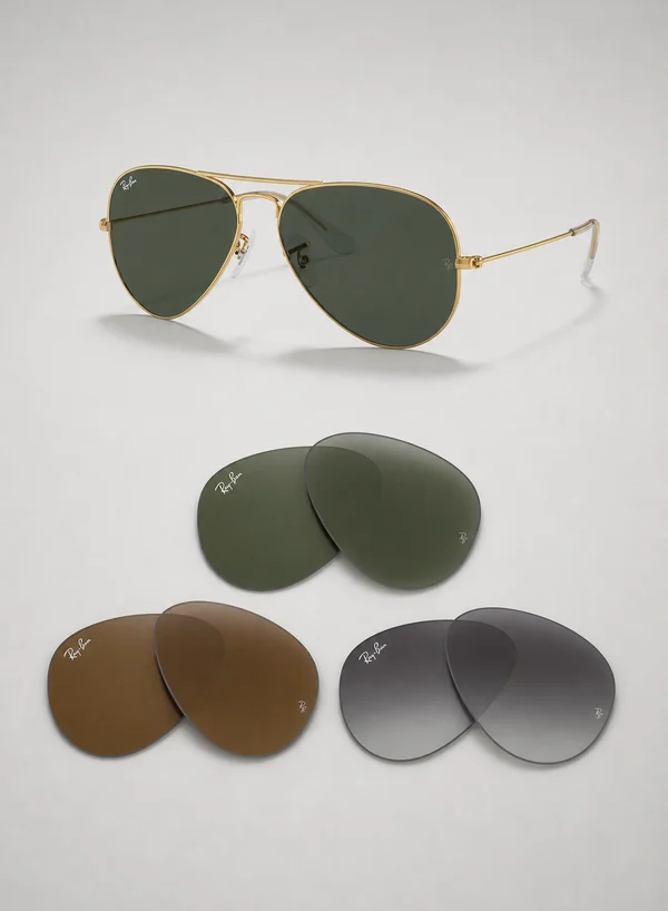 Original Ray-Ban RB3025 Ersatzgläser