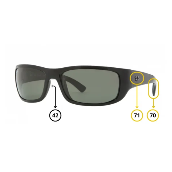 Original Ray-Ban 4176 Ersatzteile