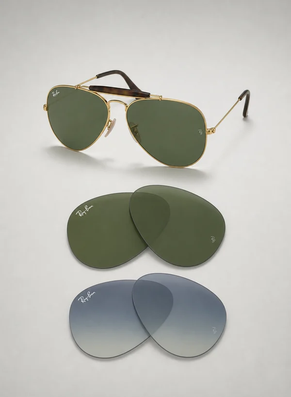 Original Ray-Ban RB3029 Ersatzgläser