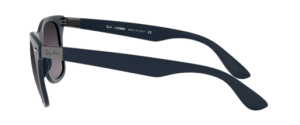 Original Ray-Ban RB4195 Wayfarer Liteforce Bügel, Farbe 6331 · Blau matt