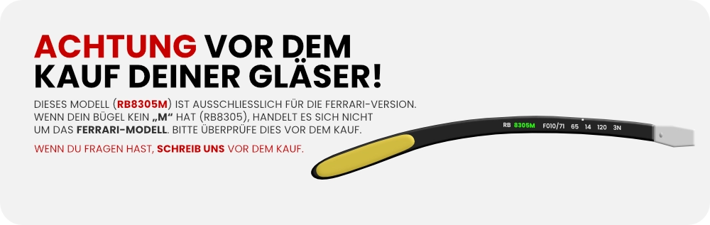Identificar lente ray-ban 8305m.