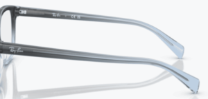 Original Ray-Ban RB5362 Sehbrillen Bügel, Farbe 8309 · Blau & blau hell