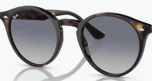 Originalgläser Ray-Ban RB2180, Farbe 4L · Blau Verlauf · Kunststoff
