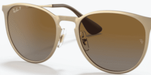 Originalgläser Ray-Ban RB3539 Erika Metal, Farbe T5 · Braun Verlauf polarisiert · Kunststoff