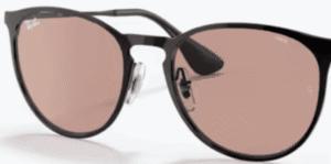 Originalgläser Ray-Ban RB3539 Erika Metal, Farbe Q4 · Photochromatic braun Verlauf braun dunkel · Kunststoff