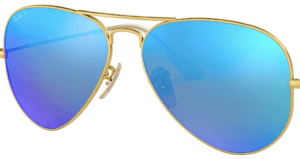 Originalgläser Ray-Ban RB3025 Aviator, Farbe 4L · Blau Flash plarized
