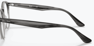 Original Ray-Ban RB2180V Sehbrillen Bügel, Farbe 8106 · Verlauf grau Havanna