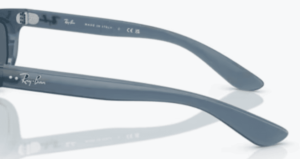 Original Ray-Ban RB4089 Balorama Bügel, Farbe 6042 · Opal blau