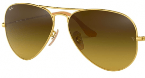 Originalgläser Ray-Ban RB3025 Aviator, Farbe 85 · Braun Verlauf