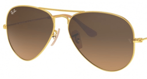 Originalgläser Ray-Ban RB3025 Aviator, Farbe M2 · Braun Verlauf polarisiert