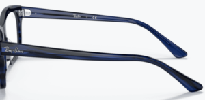 Original Ray-Ban RB5383 Bügel, Farbe 8053 · Gestreift blau