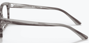 Original Ray-Ban RB5383 Bügel, Farbe 8055 · Gestreift grau