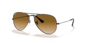 Ray-Ban 3025 AVIATOR LARGE METAL, Farbe 004/51 gunmetal