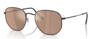 Ray-Ban RB3548N HEXAGONAL, Farbe 002/93 · Schwarz