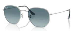 Ray-Ban RB3548N HEXAGONAL, Farbe 003/3M · Silber