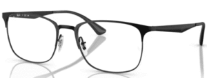 Ray-Ban RX6421, Farbe 2904 · Schwarz matt auf schwarz