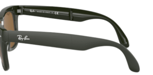 Original Ray-Ban RB4105 Folding Wayfarer Bügel, Farbe 6575 · Grün