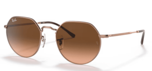 Originalgläser Ray-Ban RB3565 Jack, Farbe A5 · Braun Verlauf