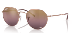 Ray-Ban 3565 JACK, Farbe 9202G9 · Rosa gold