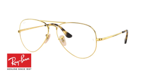 Ray-Ban RX6489 AVIATOR, Farbe 2500 · Arista