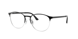 Ray-Ban RX6375, Farbe 2861 · Schwarz auf silber