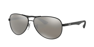 Ray-Ban RB8313 CARBON FIBRE, Farbe 002/k7 schwarz