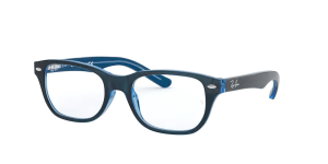 Ray-Ban RY1555, Farbe 3667 · Blau auf blau fluo
