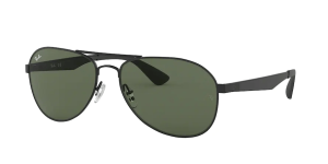 Ray-Ban RB3549, Farbe 006/71 schwarz matt