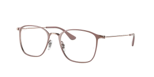 Ray-Ban RX6466, Farbe 2973 · Beige auf kupfer