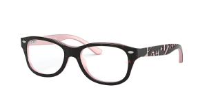 Ray-Ban RY1544, Farbe 3580 · Havanna auf opal rosa