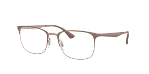 Ray-Ban RX6421, Farbe 2973 · Beige auf kupfer
