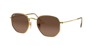 Ray-Ban RB3548N HEXAGONAL, Farbe 912443 arista