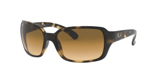 Ray-Ban RB4068, Farbe 710/51 Havanna hell