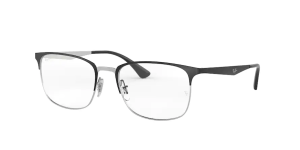 Ray-Ban RX6421, Farbe 2997 · Schwarz matt auf silber