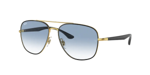 Ray-Ban RB3683, Farbe 90003f schwarz auf arista
