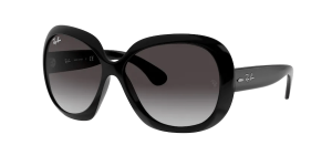 Ray-Ban RB4098 JACKIE OHH II, Farbe 601/8G · Schwarz