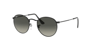 Ray-Ban RB3447N ROUND METAL, Farbe 002/71 schwarz