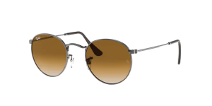 Ray-Ban RB3447N ROUND METAL, Farbe 004/51 gunmetal
