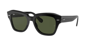 Ray-Ban RB2186 STATE STREET, Farbe 901/31 · Schwarz