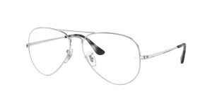 Ray-Ban RX6489 AVIATOR, Farbe 2501 · Silber