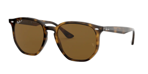Ray-Ban RB4306, Farbe 710/83 Havanna hell