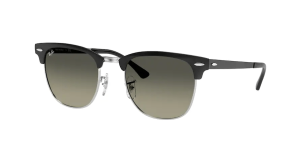 Ray-Ban RB3716 CLUBMASTER METAL, Farbe 900471 schwarz auf silber
