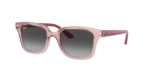 Ray-Ban RJ9071S Sonnenbrille, Farbe 70678g transparent rosa