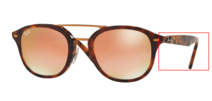Original Ray-Ban RB2183 Bügel, Farbe 1127 · Havanna | grün
