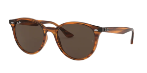 Ray-Ban RB4305, Farbe 820/73 gestreift rot Havanna