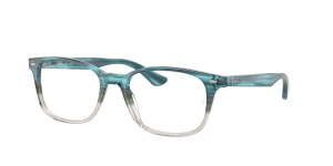 Ray-Ban RX5375, Farbe 8146 · Verlauf turquoise Havanna