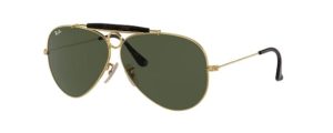 Original Ray-Ban RB3138 Shooter Bügel, Farbe W3401 · Gold