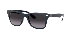 Ray-Ban RB4195 WAYFARER LITEFORCE, Farbe 63318g blau matt