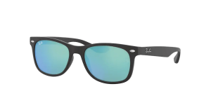 Ray-Ban RJ9052S JUNIOR NEW WAYFARER, Farbe 100s55 schwarz matt