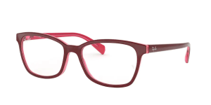 Ray-Ban RX5362, Farbe 5777 · Fuxia/rosa/fuxia transparent